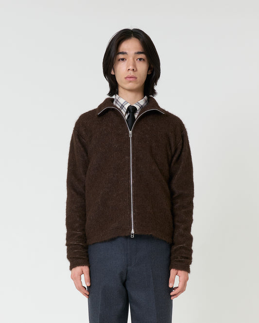 Zip-up _ BROWN