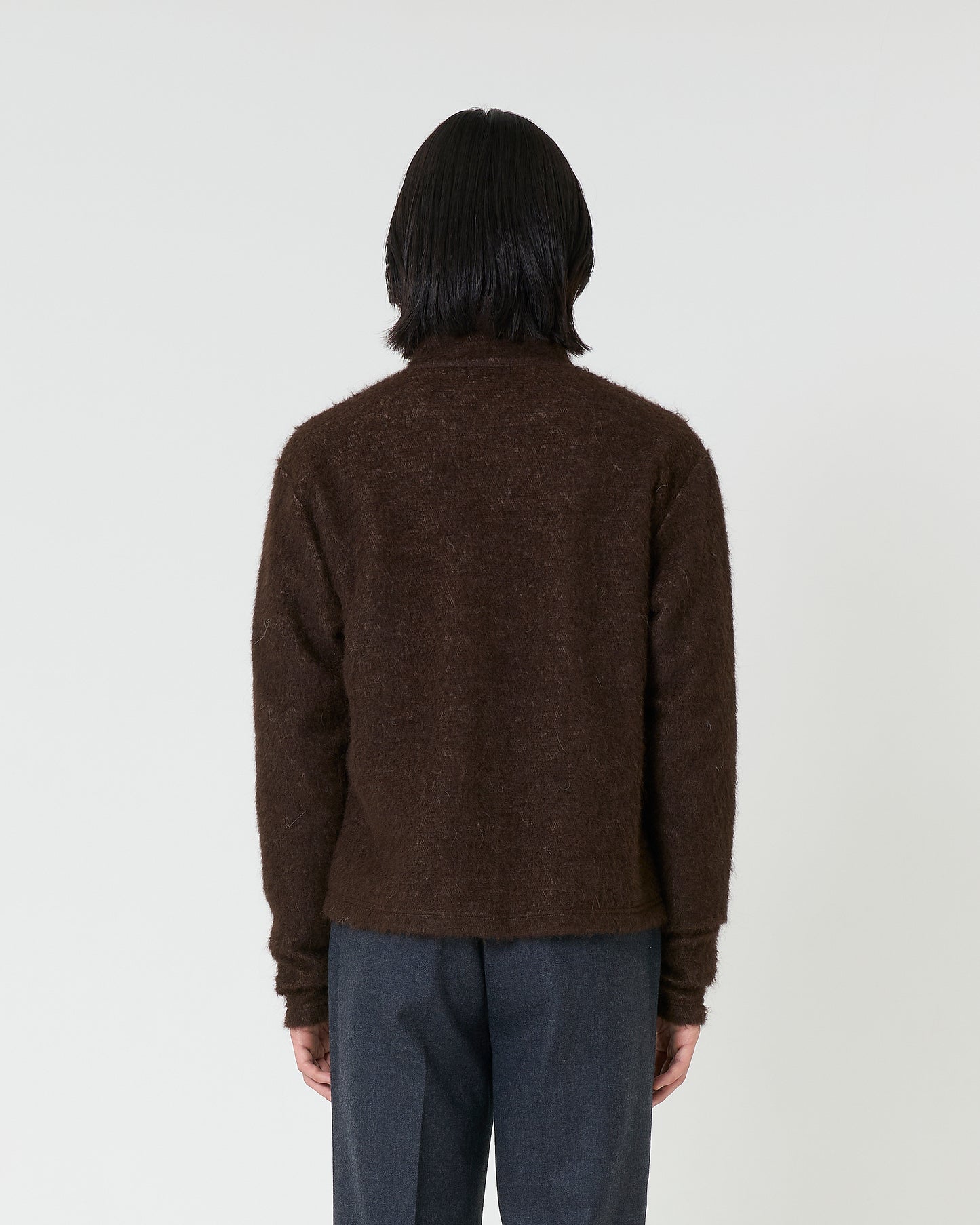 Zip-up _ BROWN