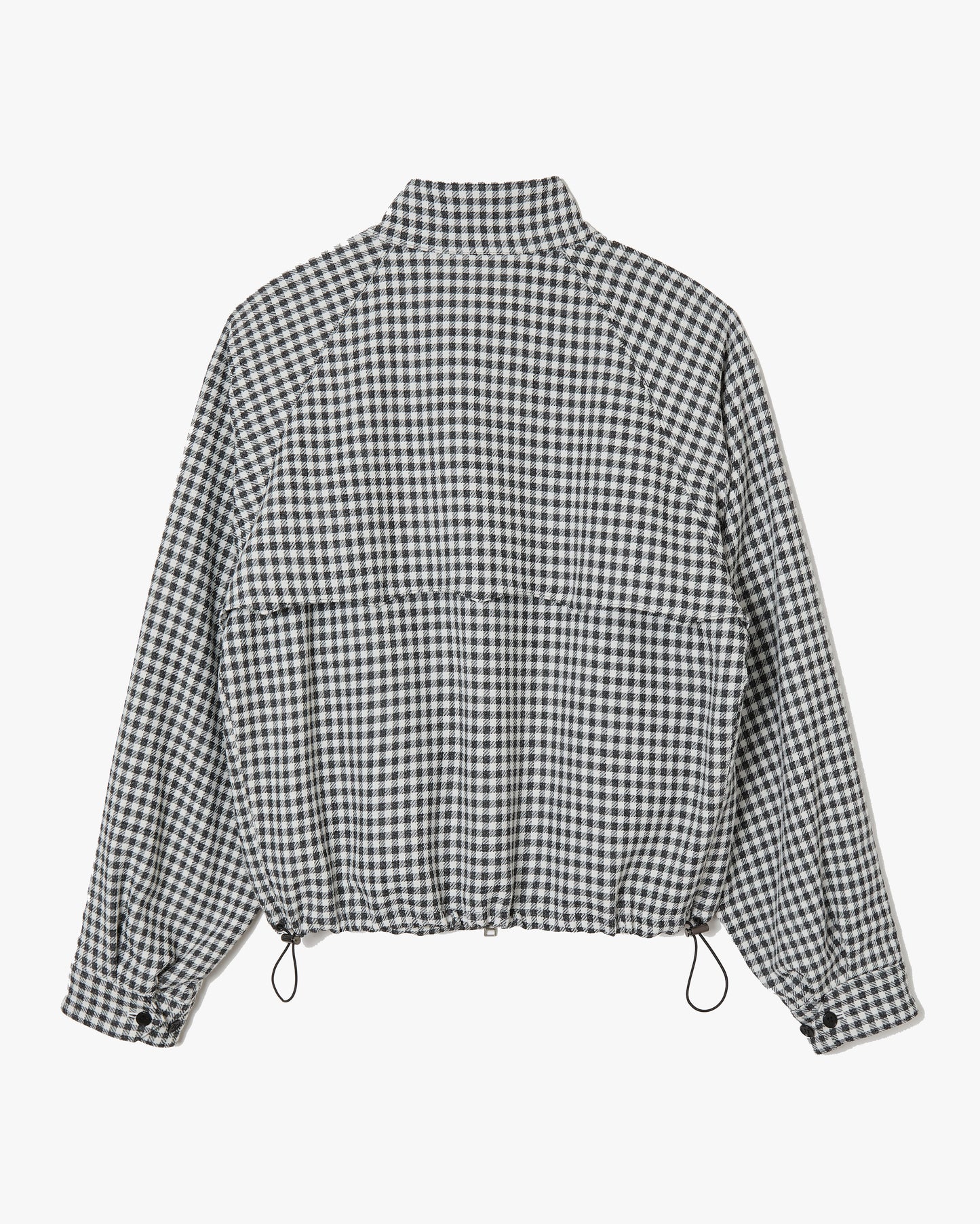 Gingham Harrington Blouson _ BLACK