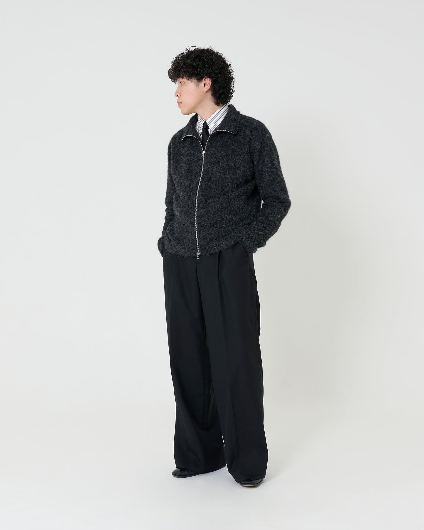 Zip-up _ GREY