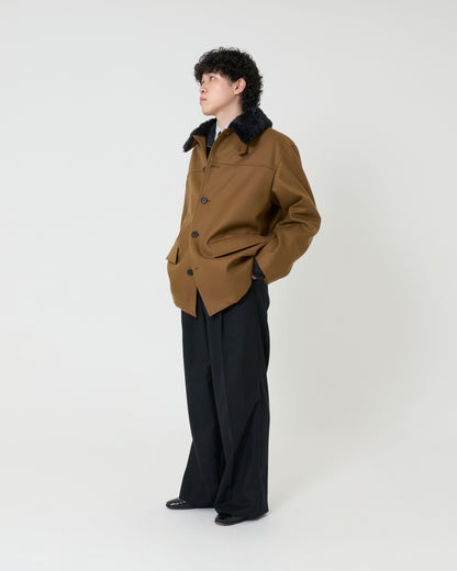 Wool Car Coat ‗ BROWN