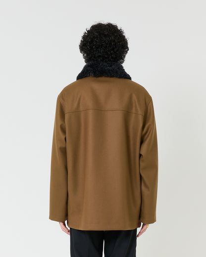 Wool Car Coat ‗ BROWN