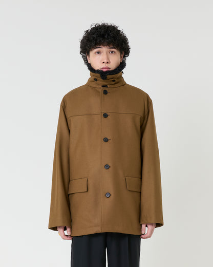 Wool Car Coat ‗ BROWN