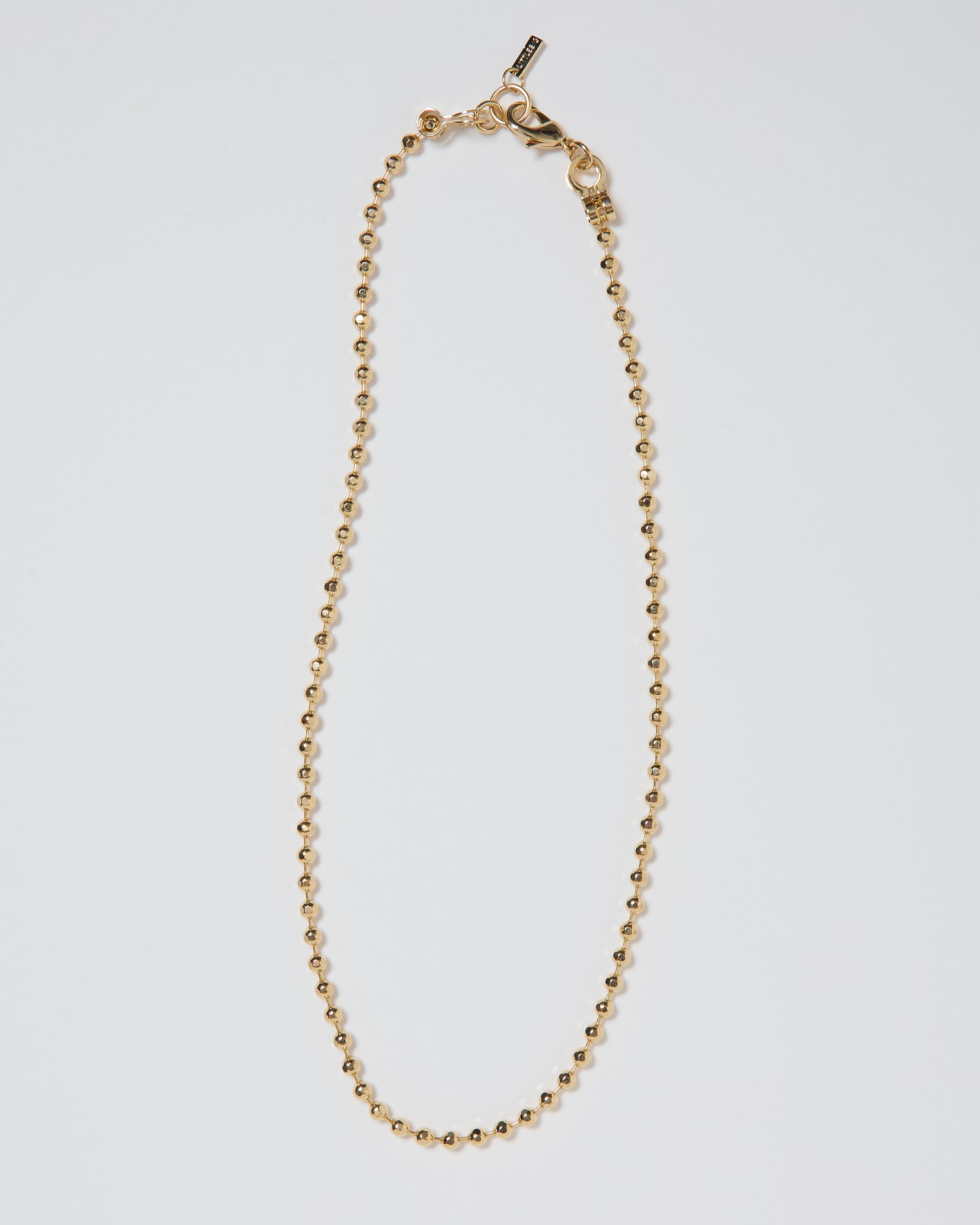 【SAMPLE】Cutting Ball Necklace _ GOLD